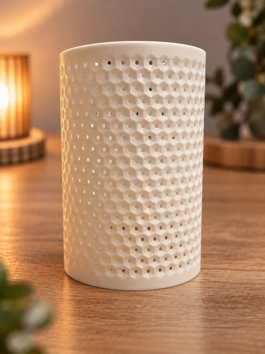Deckenlampe Wabe – Ansicht 1