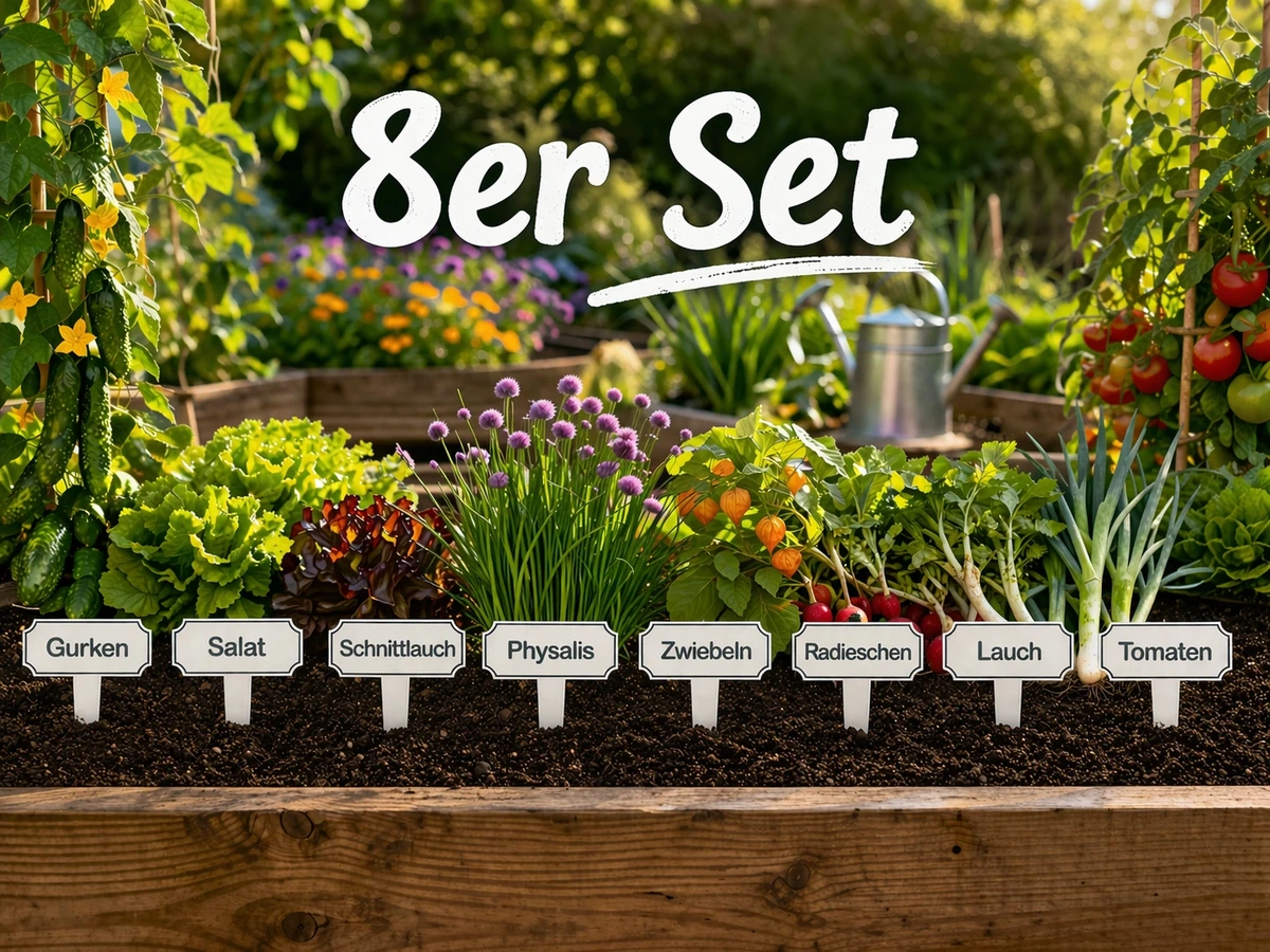 Pflanzenstecker (8er Set)