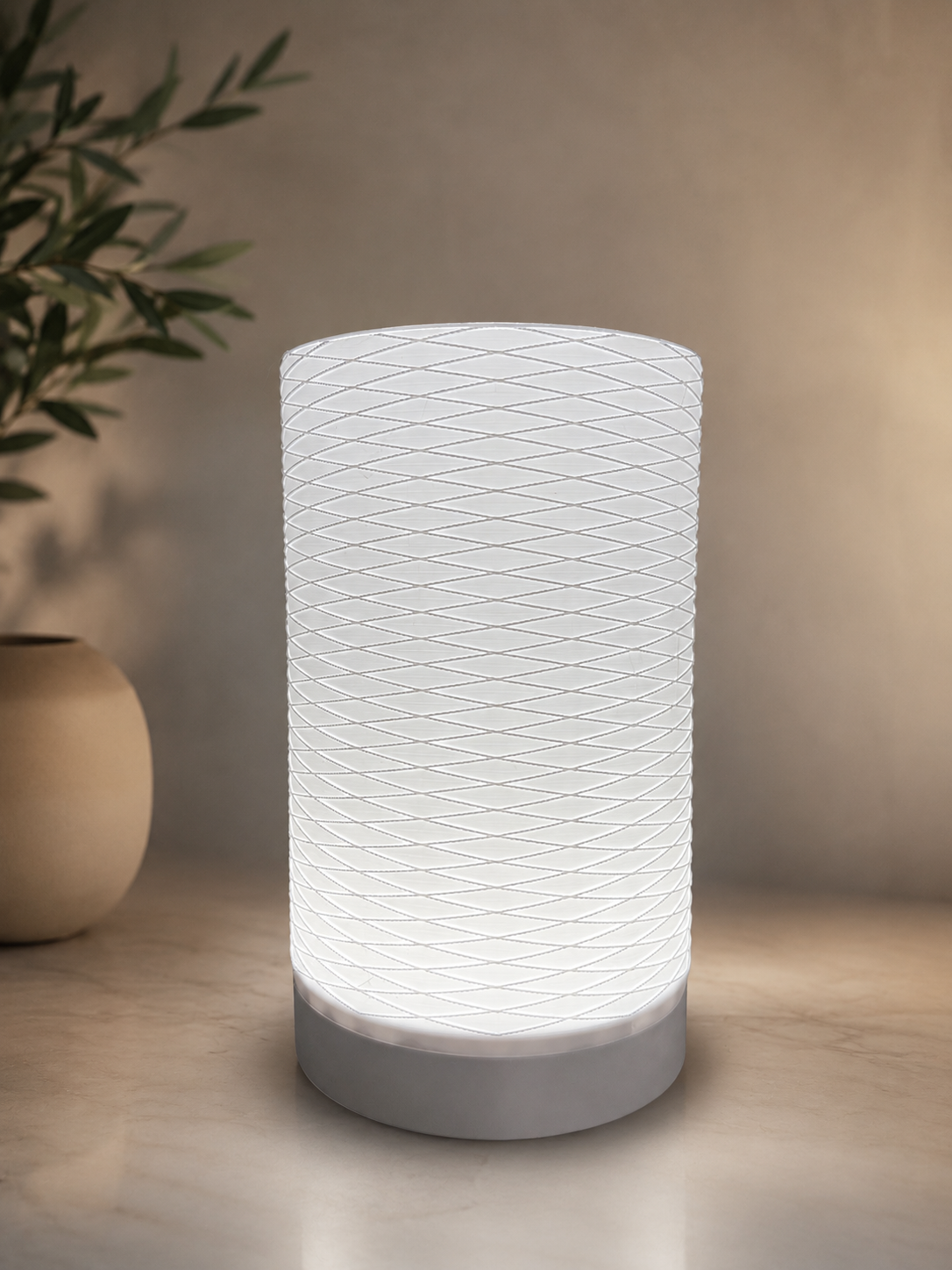 3D-gedruckte Lampe AUREA – Ansicht 1